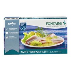 Bio Zarte Heringsfilets 200g - 6er Vorteilspack von Fontaine