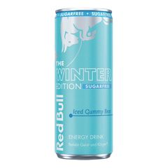 Red Bull Winter Edition Iced Gummy Bear Sugarfree 250ml - 24er Vorteilspack von Red Bull