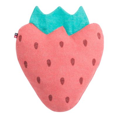 Cushion filled Strawberrys Color Red 40x35cm by David Fussenegger
