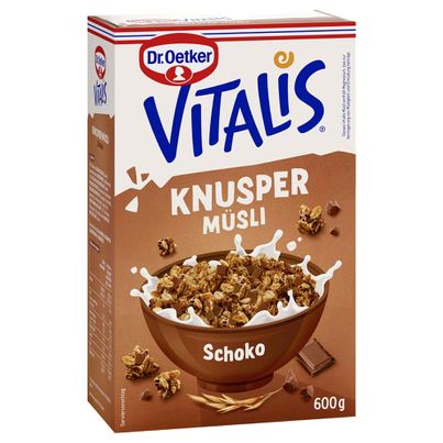 Dr. Oetker Vitalis Knuspermüsli Schoko 600g