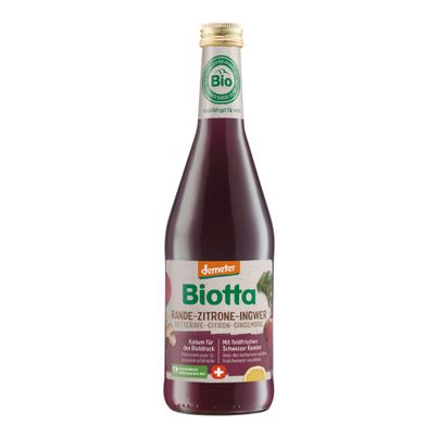 Bio Rote-Bete-Ingwer 500ml - 6er Vorteilspack von Biotta