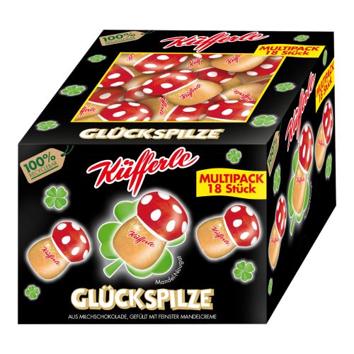 Glückspilze Nougat Box 18 Stück - 414g von Küfferle