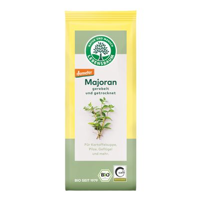 Bio Majoran gerebelt und getrocknet 12.5g - Einzelgewürz von Lebensbaum