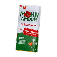 Mohn-Marillenschokolade 65g