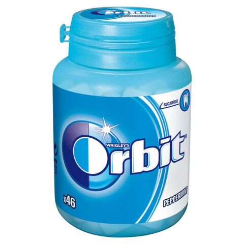 Orbit Kaugummi Peppermint zuckerfrei 46er von Orbit