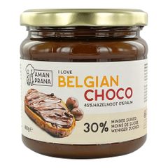 Bio I love Belgium Choco 400g - 6er Vorteilspack von Amanprana