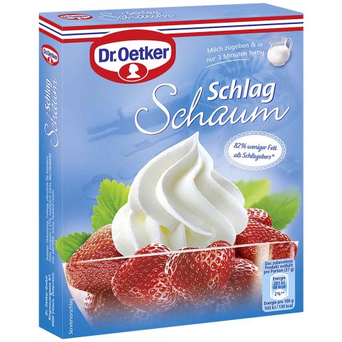 Dr. Oetker Schlagschaum 2 Beutel - 50g