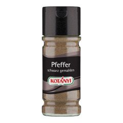 Pfeffer schwarz gemahlen 225ml von Kotanyi