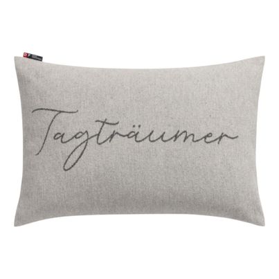 Cushion Cover Tagträumer Color Grey 40x60cm by David Fussenegger