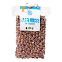 Bio Haselnüsse Nature 1000g - 6er Vorteilspack von Pakka