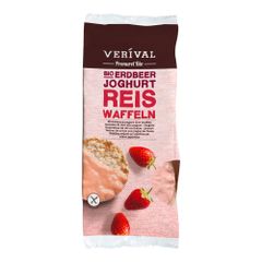 Bio Reiswaffeln Erdbeer-Joghurt 100g - 12er Vorteilspack von Verival