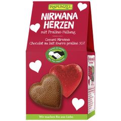 Bio Nirwana Herzen 8 Stk. 128g - 10er Vorteilspack von Rapunzel Naturkost