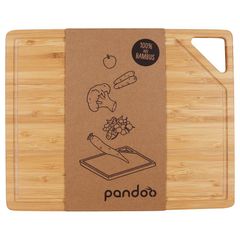 Bio Bambus Schneidebrett 39x28 cm 1ct - 10er Vorteilspack von Pandoo