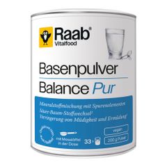 Bio Basenpulver Balance Pur 200g - 6er Vorteilspack von Raab Vitalfood
