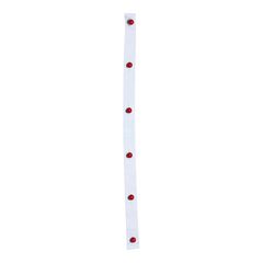 Knopfleiste weiß 5-Loch 13cm von Karlowsky Andmore
