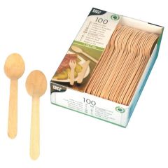 Holzlöffel 15.7 cm 100 Stück