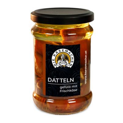 Datteln gefüllt mit Frischkäse 250g von Die Käsemacher