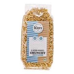 Bio 4-Korn Mandel Crunchy 250g - 6er Vorteilspack von Werz