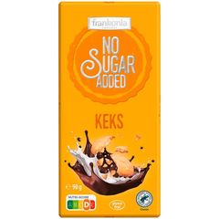 No Sugar Added Keks 90g - 12er Vorteilspack von Frankonia