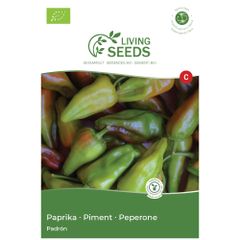 Bio Paprika Padron 3.75g Saatgut von Living Seeds