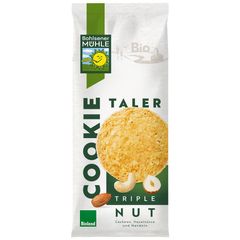 Bio Cookie Taler Triple Nut 200g - 7er Vorteilspack von Bohlsener Mühle