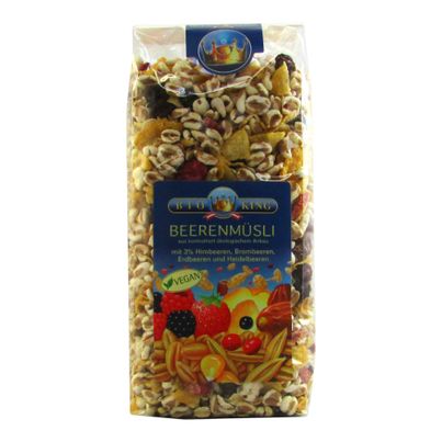 Bio Beerenmüsli 375g - 10er Vorteilspack von Bio King