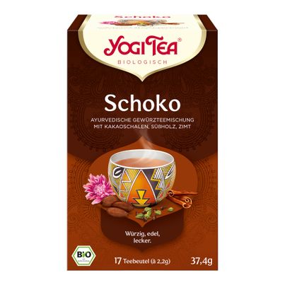 Bio Schoko Tee á 2g - 6er Vorteilspack von Yogi Tea