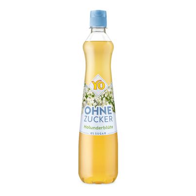 YO Ohne Zucker Holunderblüte Sirup 700ml