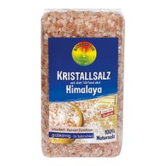 Bio Himalaya Kristallsalz grob 500g - 8er Vorteilspack von Bioenergie Wagner