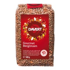 Bio Gourmet Berglinsen 500g - 8er Vorteilspack von Davert