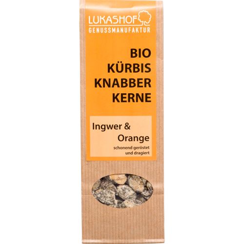 Bio Kürbiskerne Ingwer Orange 80g