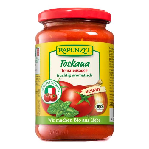 Bio Tomatensauce Toskana 340g - 6er Vorteilspack von Rapunzel