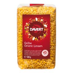 Bio Gelbe Orient Linsen 500g - 8er Vorteilspack von Davert