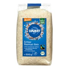 Bio Echter Basmati-Reis weiß 500g - 8er Vorteilspack von Davert
