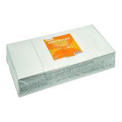 Servietten 2lg.weiß 33x33cm 250ct von Belesse