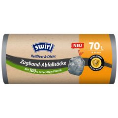 Müllsäcke Zugband 70l 8Stück von Swirl