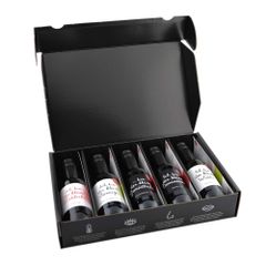 Vinotaria Wein Geschenkbox Neutral 5 x 250ml - Geschenkidee für Weinliebhaber