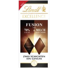 Excellence Fusion 70%&Milch 100g von Lindt