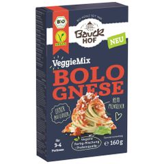 Bio VeggieMix Bolognese Fertigmischung 160g - Beste vegane Bolognese für Flexitarier Vegetarier oder Veganer von Bauckhof