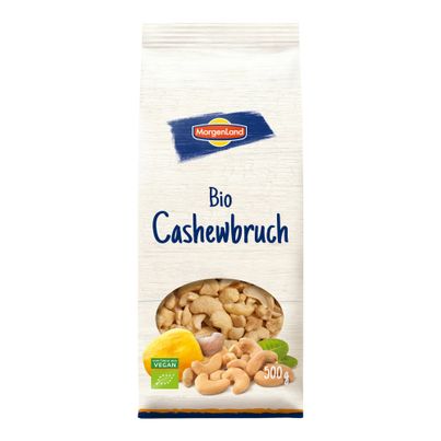 Bio Cashewbruch groß 500g - 6er Vorteilspack von Morgenland