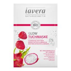 Bio Glow Tuchmaske 21ml - 10er Vorteilspack von Lavera