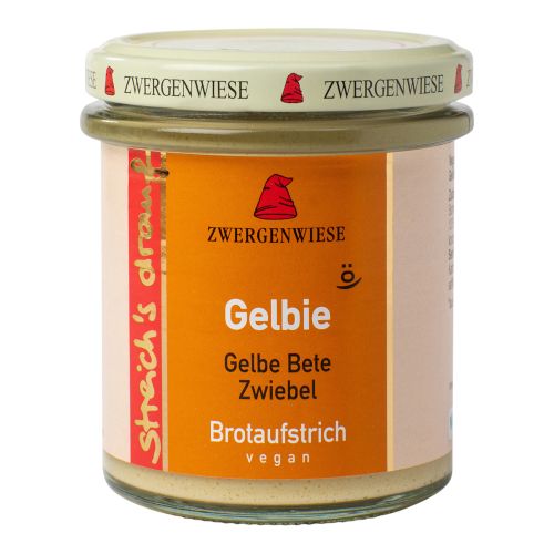 Organic Gelbie spread 160g - value pack of 6 from Zwergenwiese