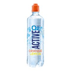 Orange Lemon Pet 750ml - 8er Vorteilspack von Active  O2
