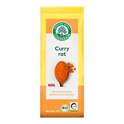 Bio Curry rot 50g - 6er Vorteilspack von Lebensbaum
