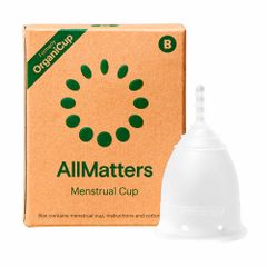 OrganiCup Menstruationstasse Größe B