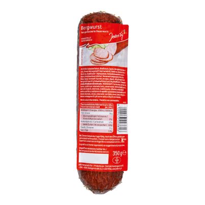 Bergwurst 350g von Jeden Tag