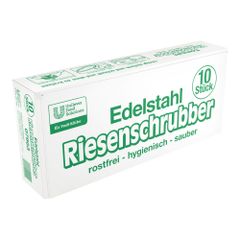 Riesenschrubber Edelstahl 1ct - 10er Vorteilspack von Unilever