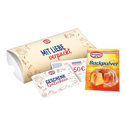 Geschenk Gutschein € 50