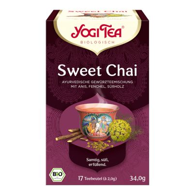 Bio Sweet Chai Tee á 2g - 6er Vorteilspack von Yogi Tea