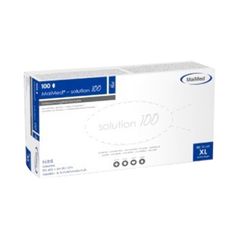 Handschuhe Nitrile XL blau 100Stück von Maimed